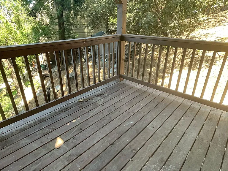 Deck, beautiful view