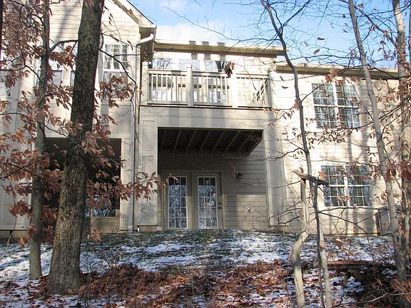 back of condo unit- winter