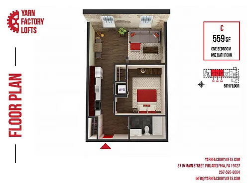 Floor plan C