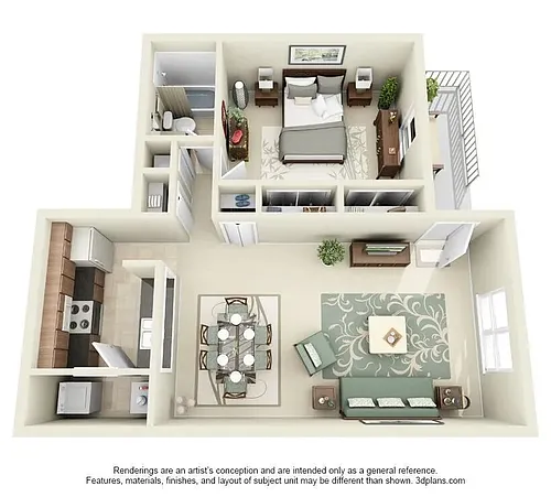 Floor plan The Brenton
