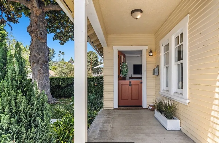 Front door is a Dutch Door