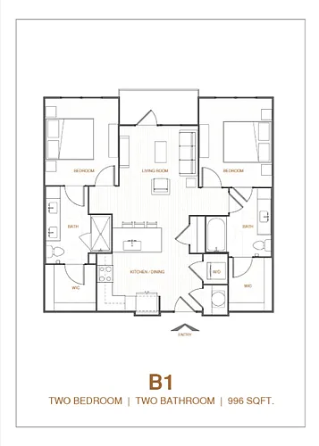 Floor plan B1