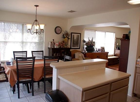 Plenty of room for a large dining table