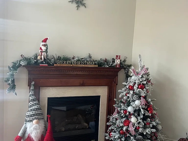 Family Room with gas fireplace