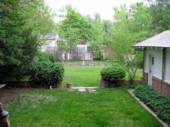 back yard and garden