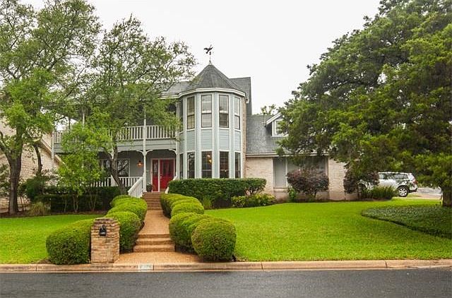 Take a nostalgic step back in time as you approach the front of the house and see the wonderful turret and wrap around porches.