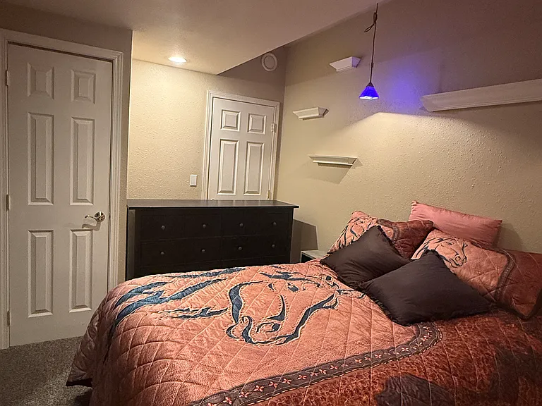 bedroom 2 with queen bed