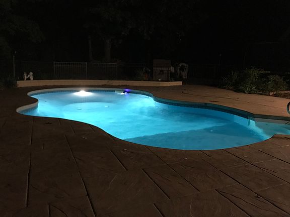 Pool at night 
