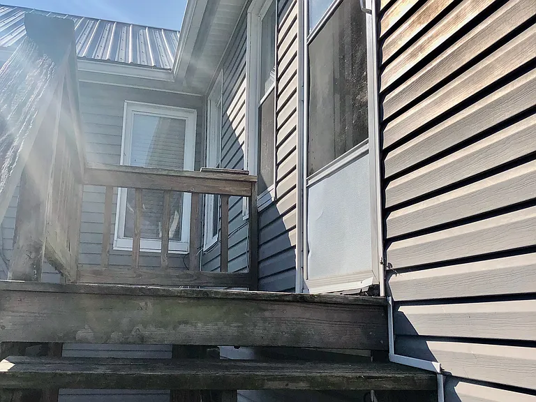 Entrance into Kitchen - also has inside entrance into living room not shown