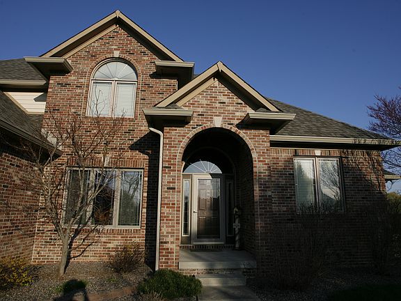 Two story main entrance
