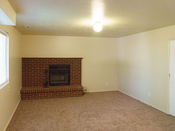 Family room with fireplace