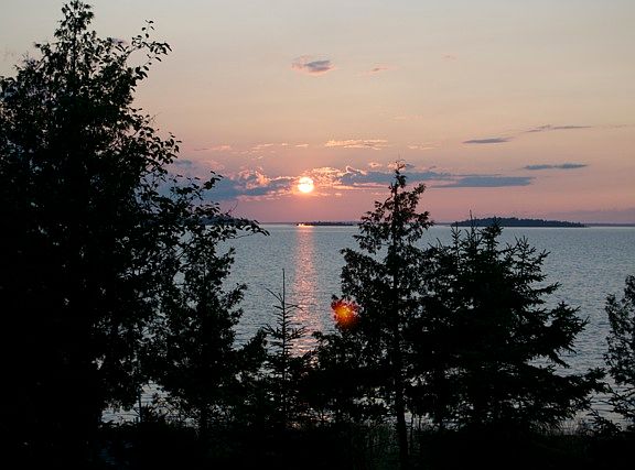 view from deck
