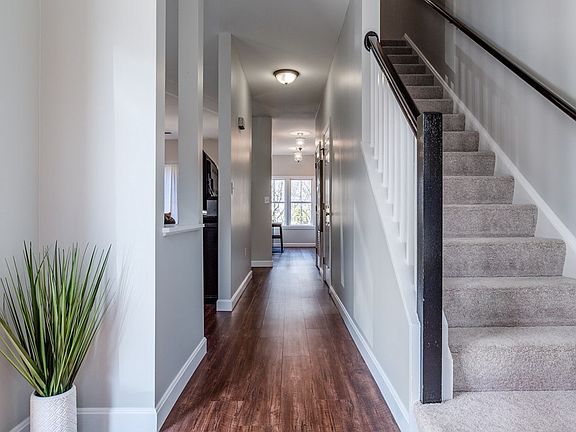 Hallway as soon as you enter