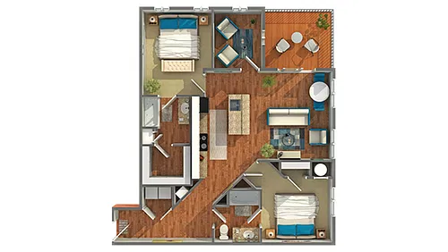 Floor plan Washington
