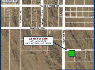 0 Near Frontier Rd, Helendale, CA 92342