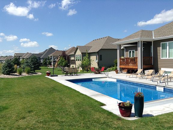 Backyard and Pool