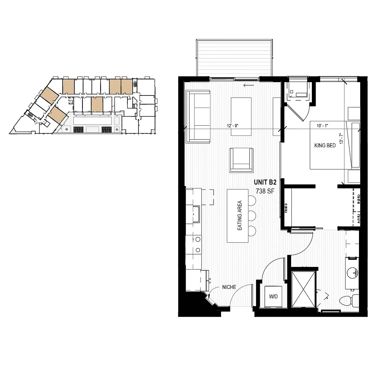 Floor plan LEDGER