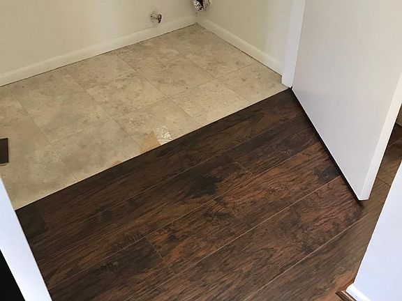 Indoor area for washer/dryer (not included)