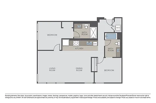 Floor plan Plan 2B
