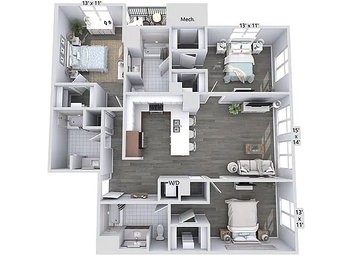 Floor plan C1-1491-sig-pen
