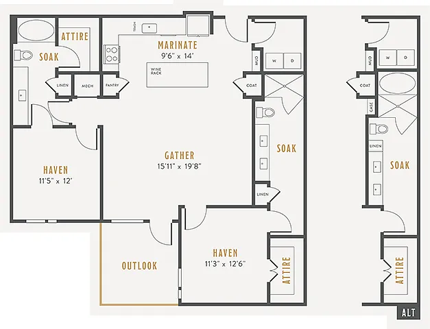 Floor plan B5