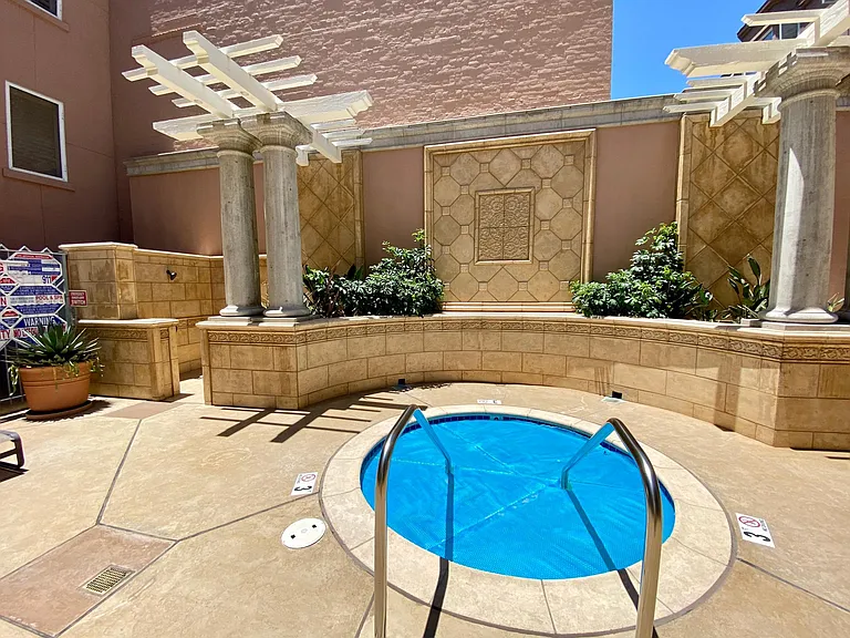 Jacuzzi inside building