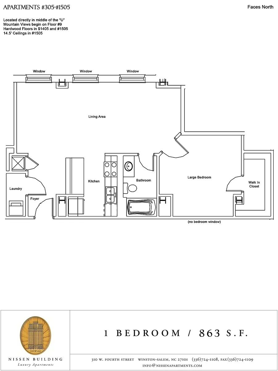 Floor plan Midtown