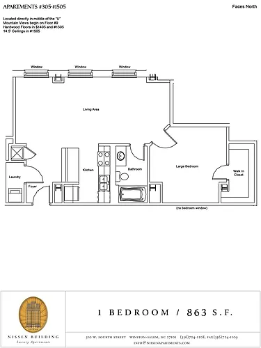 Floor plan Midtown
