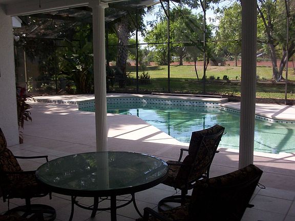 Covered lanai/Private Screened Pool