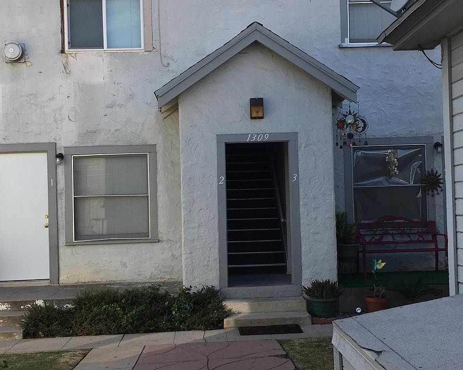 Front of complex