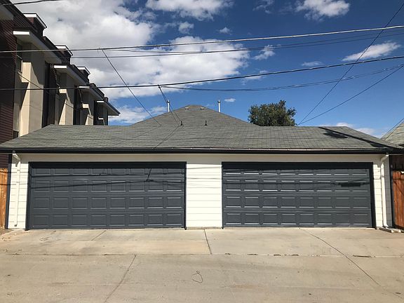 Garage for this unit is on the right.