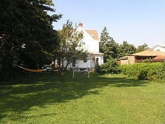 House viewed from backyard
