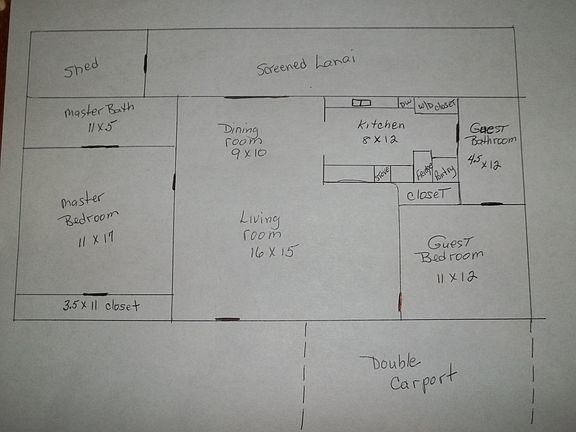 Split floorplan