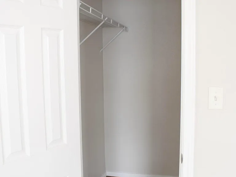 Rear closet