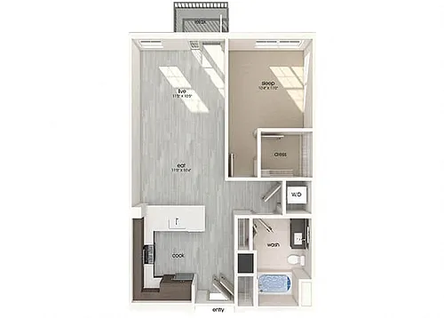 Floor plan A08