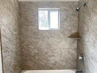 Tub and shower combo