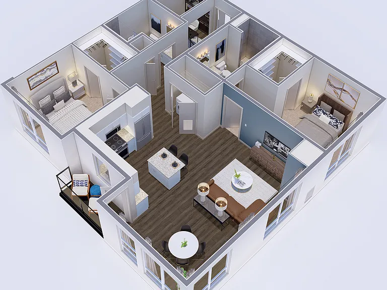 Mariblu at Southcenter 55+ Active Adult Apartments — Photo 31