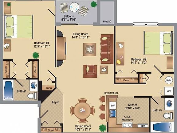 suite floorplan