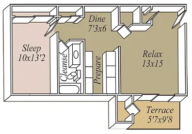 Floor plan Cardinal