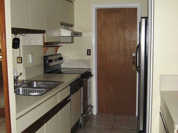 Kitchen; Door into Garage