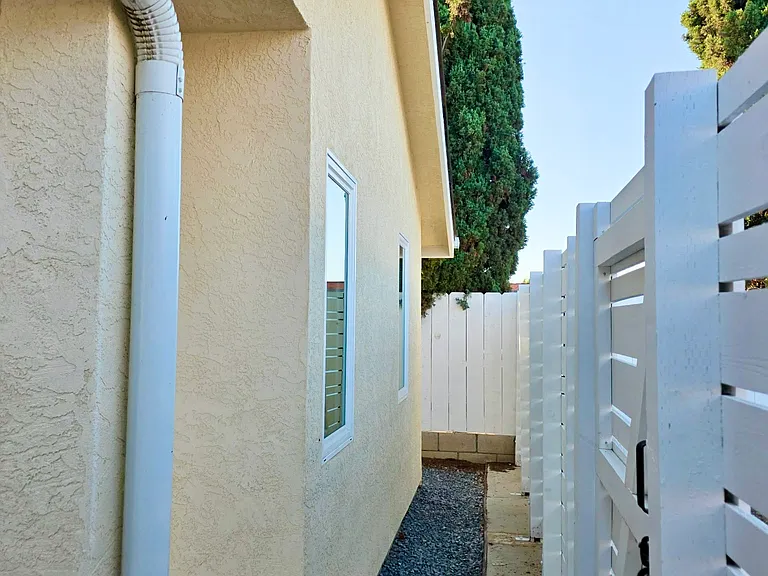 Private, fully fenced.