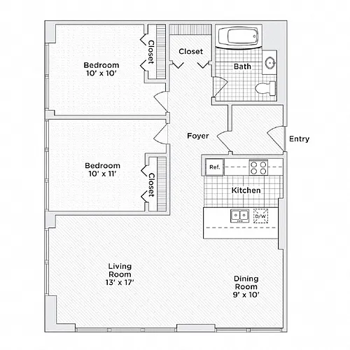 Floor plan B