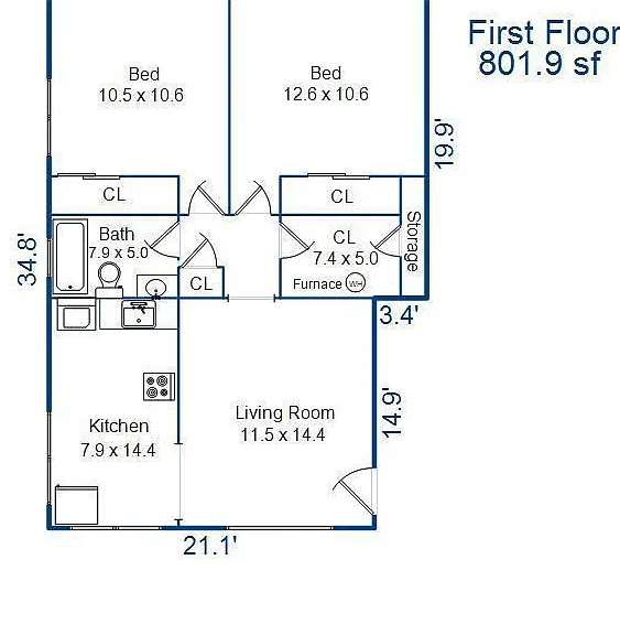 400 N Clark Blvd #1 — Photo 2