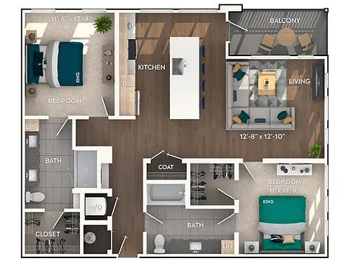 Floor plan C5