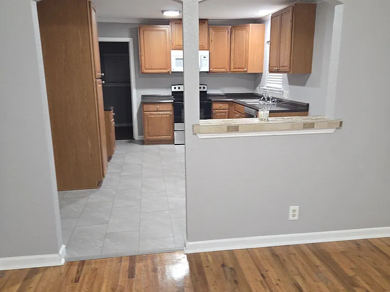 Living Room looking into Kitchen