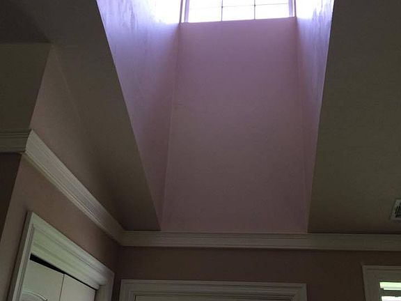 Skylight over door