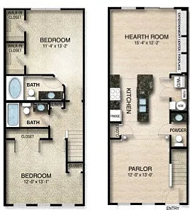 Floor plan Mirabeau II