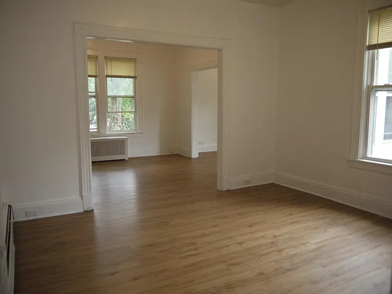 Dining room into living room