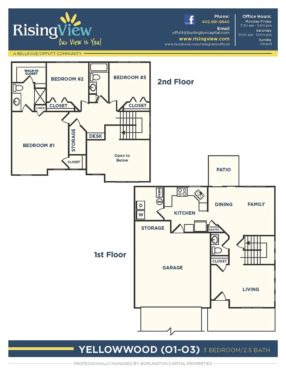 Floor plan Yellowwood