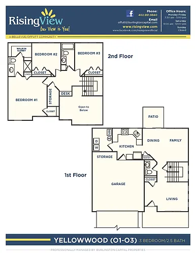 Floor plan Yellowwood